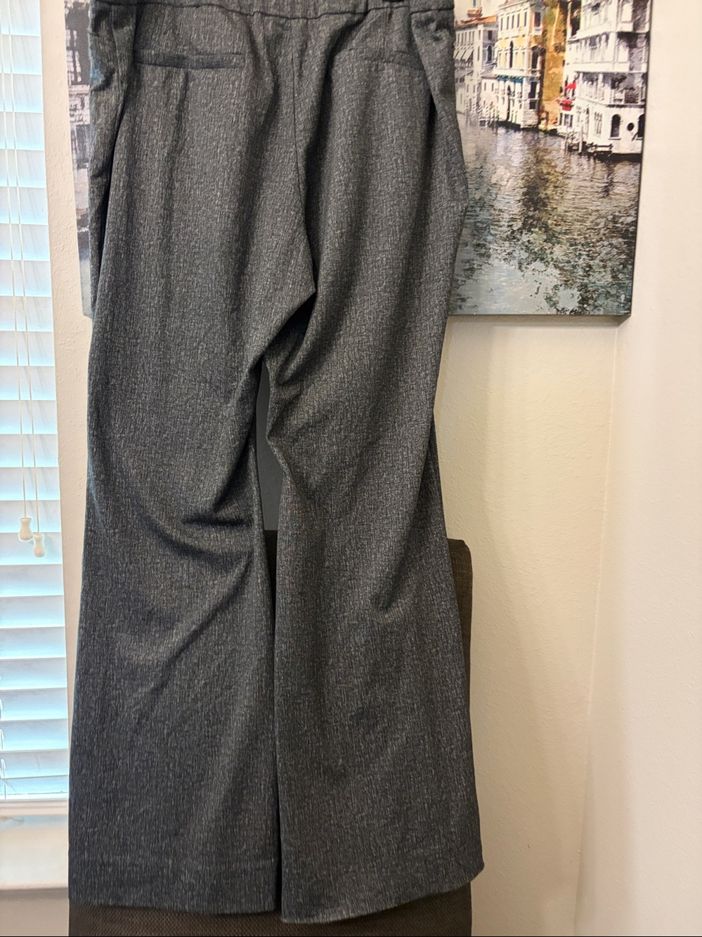 New York & Company Gray Wide-Leg Dress Pants XL - Picture 5 of 10
